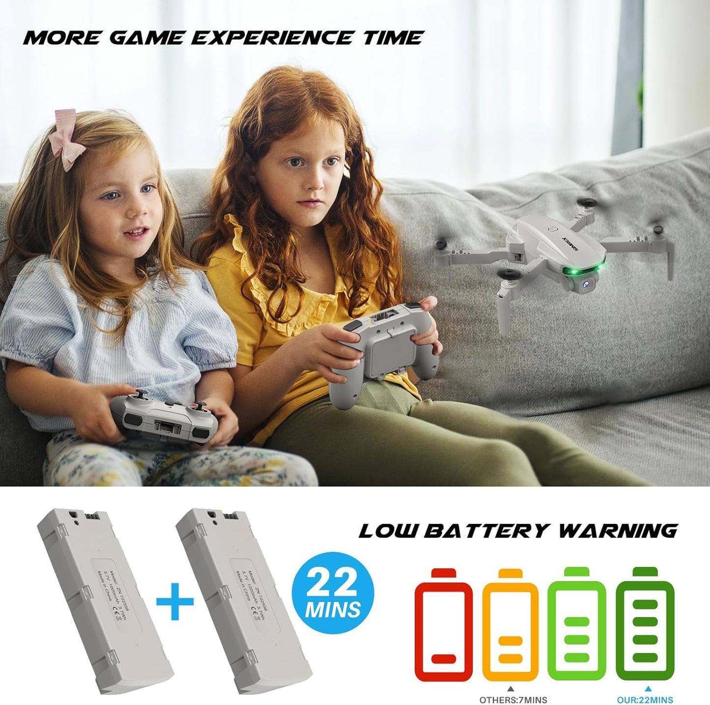 Drone With Camera 1080P for Kids And Adults