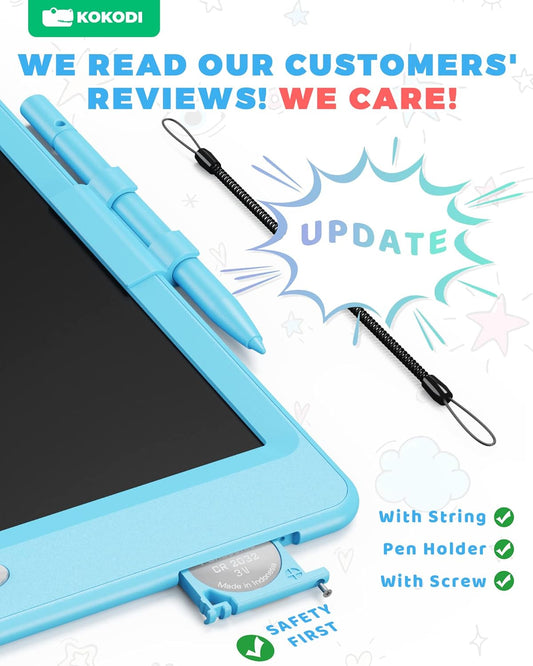 KOKODI LCD Writing Tablet, Valentines Day Gifts for Kids