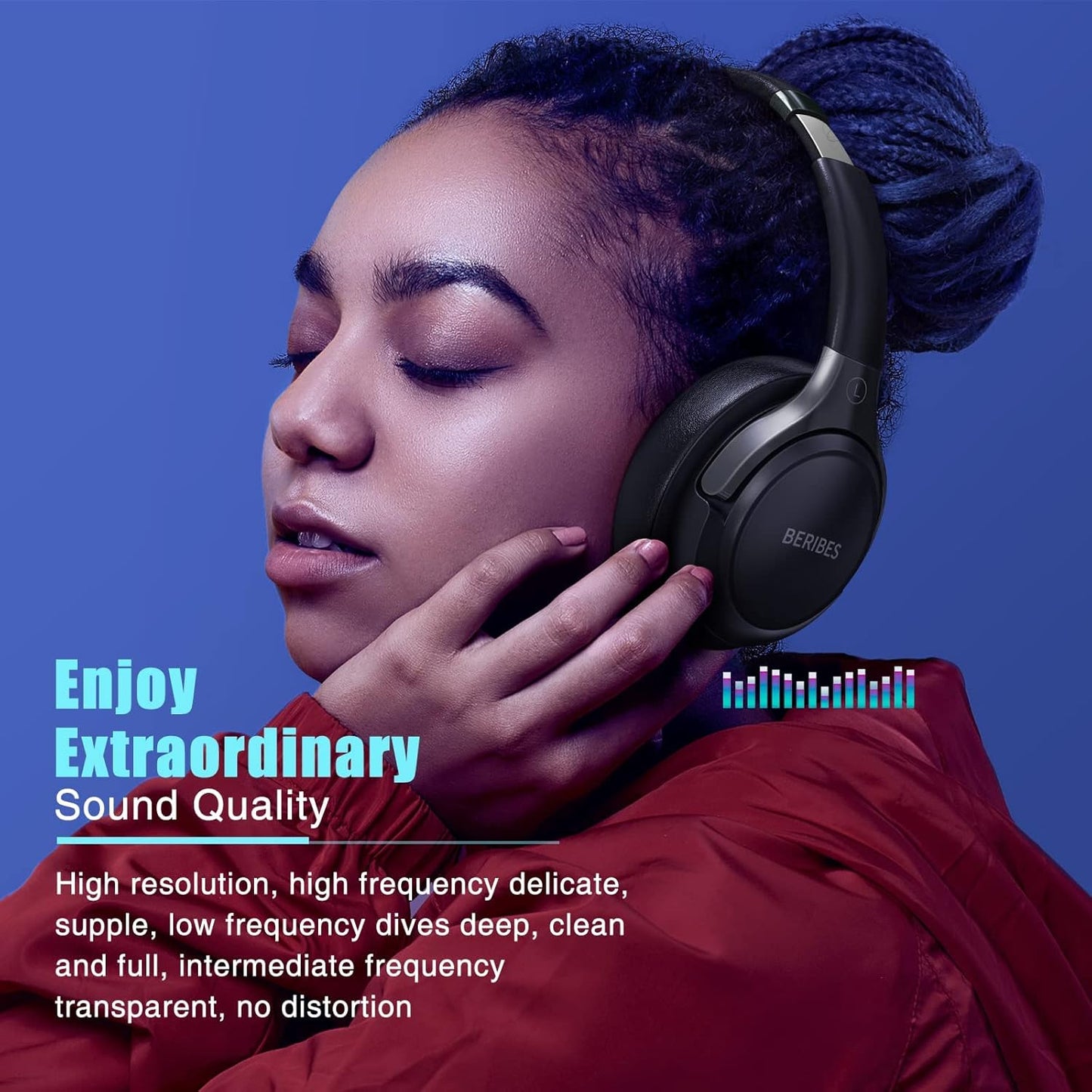 BERIBES Bluetooth Headphones Over Ear