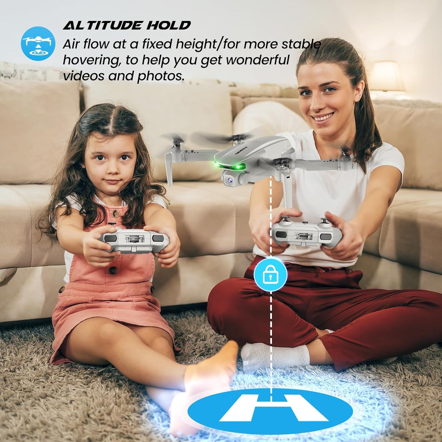 Drone With Camera 1080P for Kids And Adults